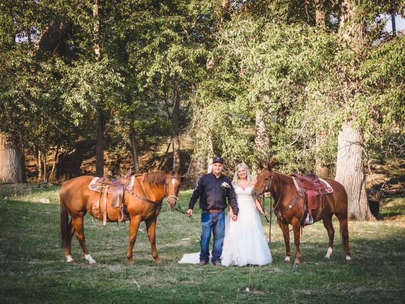 Kyra and Robert's Wedding - Salle Ranch, Barrriere, BC